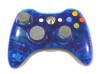 Evolve Face Plate for X360 Controller (Clear Blue)