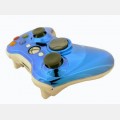 Evolve Face Plate for X360 Controller (Chrome Blue)