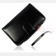 Flip and Play Protector Leather Pouch "Blackhorns" for NDS Lite (Black)