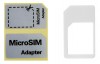 Micro SIM Cutter sticker and recovery adapter
