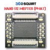 Squirt 360 SECONDARY NAND PCB 512 Mbytes (DUAL NAND)