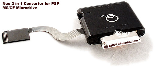 Neo 1-in-1 PSP MS/CF converter