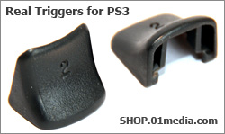 Real Triggers for Sony PS3